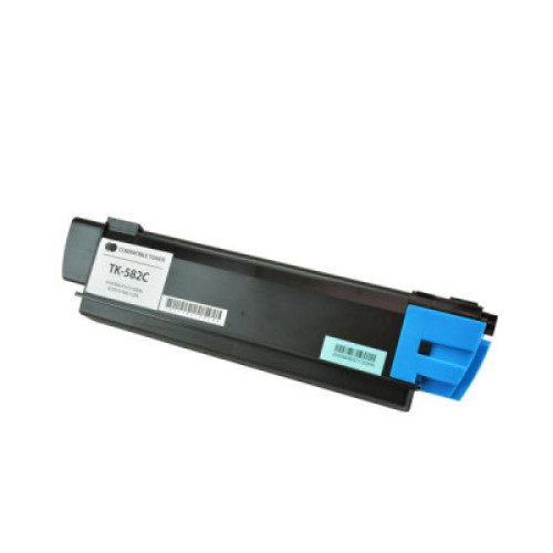 Elite TK582C High-Yield Toner, 2,800 Page-Yield, Cyan