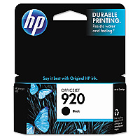 HP 920, (CD971AN) Black Original Ink Cartridge