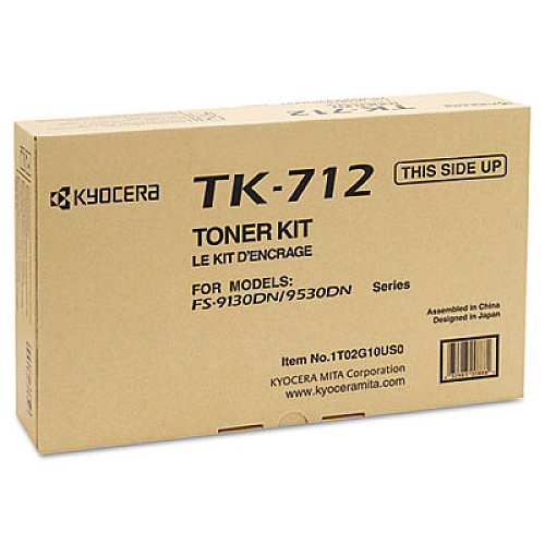 Kyocera TK712 Black Toner Cartridge
