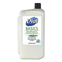 Dial Basics Liquid Hand Soap Refill for 1 L Liquid Dispenser, Fresh Floral, 1 L, 8/Carton (06046)