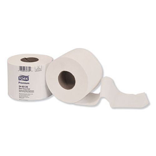 Tork&reg; Premium Toilet Paper, Septic Safe, 2-Ply, White, 625 Sheets/Roll, 48 Rolls/Carton