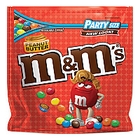 M&amp;M's Chocolate Candies, Peanut Butter, 38 oz Resealable Bag (55085)