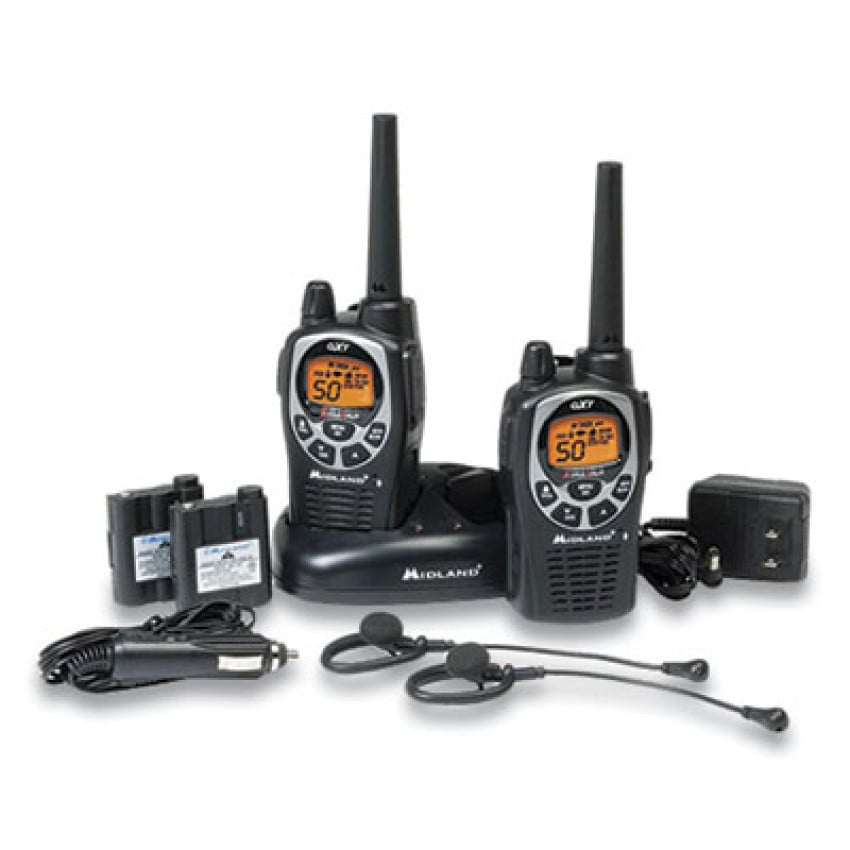 Midland GXT1000VP4 Two-Way Radio, 50 Channels | OfficeCrave.com
