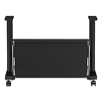 SD-24 Printer Stand, 41.5 x 8.5 x 10.5, Black