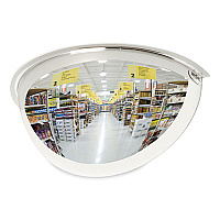 See All Half-Dome Convex Security Mirror, Half-Dome, 18