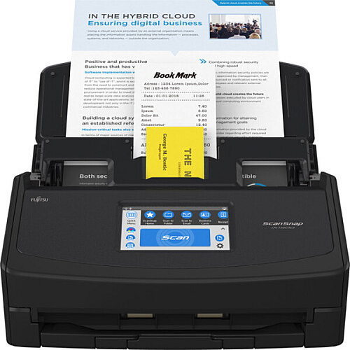 Fujitsu Scansnap Ix1600 Shtfdscan 40ppm Wls Blk (PA03770B635)