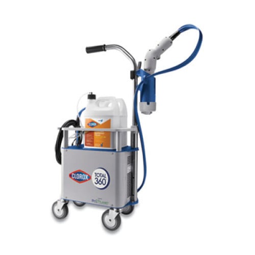 Clorox Total 360 Electrostatic Sprayer, Cart System, Trigger, 1
