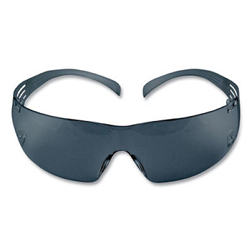 3M SecureFit Protective Eyewear, Anti-Fog; Scratch-Resistant, Gray Lens Ultraviolet Protection - 1 Each (SF202AF)