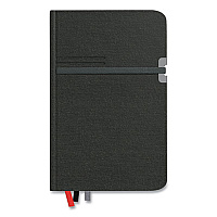TRU RED Mastery Journal, 1-Subject, Narrow Rule, Black Cover, (192) 8 x 5 Sheets (24421812)