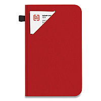TRU RED Medium Starter Journal, 1-Subject, Narrow Rule, Red Cover, (192) 8 x 5 Sheets (24421835)