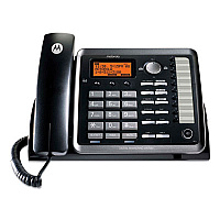 RCA Two-Line Corded Speakerphone, Expandable Up To 10 Cordless Handsets (ML25254)