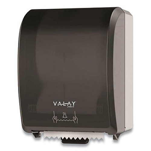 Morcon Paper Valay Controlled Towel Dispenser, Y-Notch, 12.3 x 9.3 x 15.9, Black (Y2500)