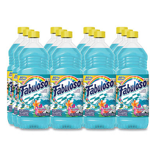 Fabuloso Multi-use Cleaner, Ocean Paradise Scent, 22 oz Bottle, 12 ...