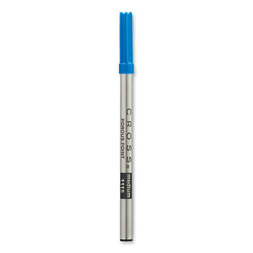 Refill for Cross Selectip Porous Point Pens, Medium Bullet Tip, Blue Ink (8441)