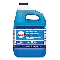 Cascade Professional All-Temp Rinse Aid, Fresh, 1 gal, 2/Carton (71187)