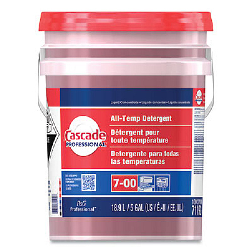 Cascade Professional All-Temp Detergent, Unscented, 5 gal (71192)