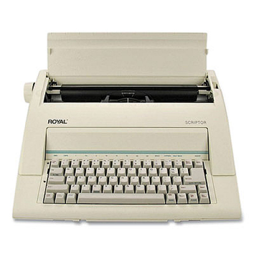 Royal Consumer Scriptor AC Power Typewriter, 12 cps (ROYALTYPEWRI)