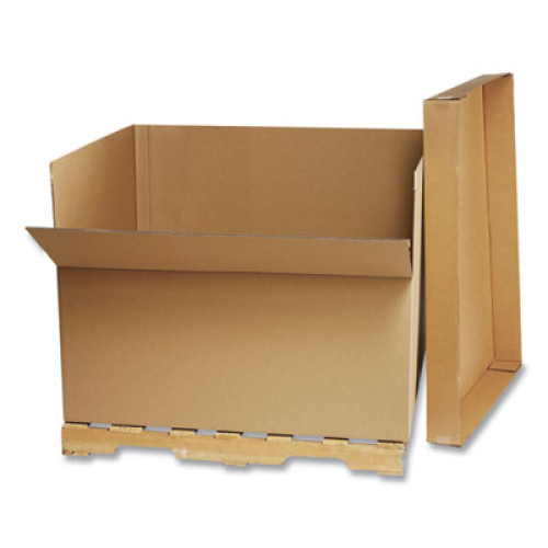 Coastwide Professional Gaylord Box Lids, Double Wall Construction, Half