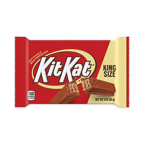 Kit Kat King Size Wafer Bar, 3 oz Bar, 24 Bars/Carton (20901310)