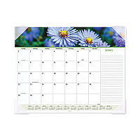 At-A-Glance Panoramic Floral Desk Pad (89805)