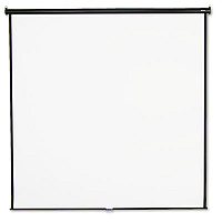 Wall Or Ceiling Projection Screen, 96 X 96, White Matte Finish