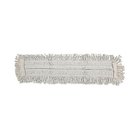 Boardwalk&reg; Dust Mop Head w/Sewn Center Fringe, Cotton/Synthetic (BWK1636)