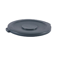 Boardwalk&reg; 44-Gal Round Waste Receptacle Lid, Gray (BWK44GLWRLIDGRA)