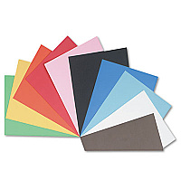 Pacon Tru-Ray Construction Paper, 76 lb Text Weight, 18 x 24, Assorted, 50/Pack 0.50" Height x 24" Width x 18" Length - Assorted - Sulphite - 50 / Pack (103095)