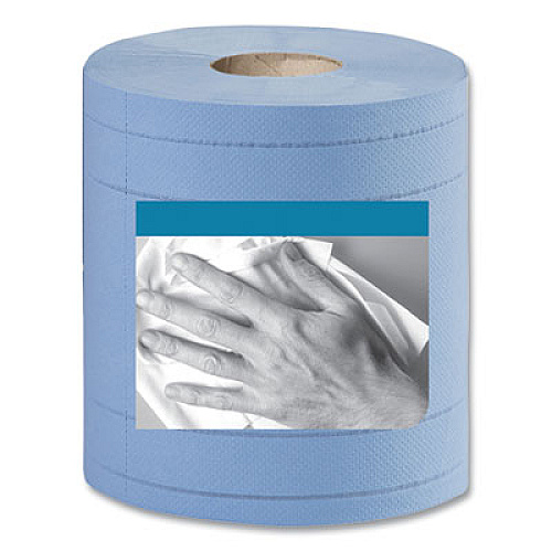 Tork&reg; Industrial Centerfeed Paper Wipers, 2 Rolls (13244101)