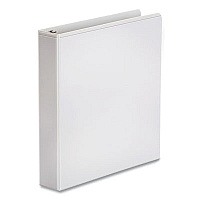 Universal Economy Round Ring View Binder, 3 Rings, 1.5