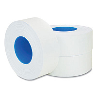 Garvey One-Line Pricemarker Labels, White, 1,200 Labels/Roll, 3 Rolls/Pack (098616)