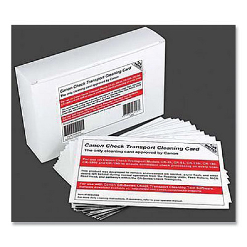 Canon Check Transport Cleaning Card, 15/Box (3221V229)