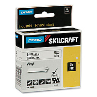 AbilityOne 7530016871402, SKILCRAFT Dymo Industrial Rhino Nylon Label Tape Cassette, 3/4" x 11-1/2 ft