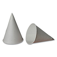 Eco Touch Cone Cups, 4.5 oz, Sugarcane, White, 5,000/Carton (CC45)