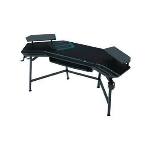 Eureka Aero Gaming Desk, 72.06" x 23.63" x 38", Black (E70B)