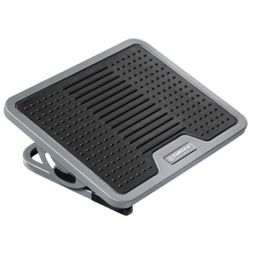 Eureka Adjustable Ergonomic Footrest, 15.38 x 11.81 x 3.32 to 5.19, Black/Gray (DSN03048)