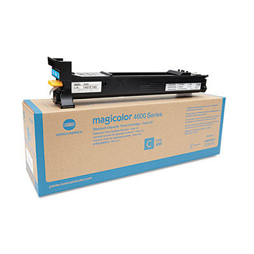 Konica Minolta A0DK431 Cyan Toner Cartridge