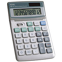 Adler Royal XE72 Calculators