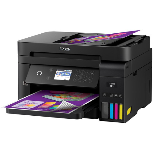 Epson WorkForce ET-3750 EcoTank All-In-One Supertank Printer (C11CG20201)