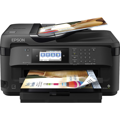 Epson WorkForce WF-7710 13" Wireless Wide Format Inkjet Printer (C11CG36201)