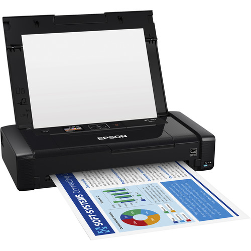 Epson WorkForce WF-110 Wireless Mobile InkJet Printer (C11CH25201)
