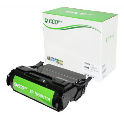 Elite T650H11A Return Program High-Yield Toner, 25,000 Page-Yield, Black