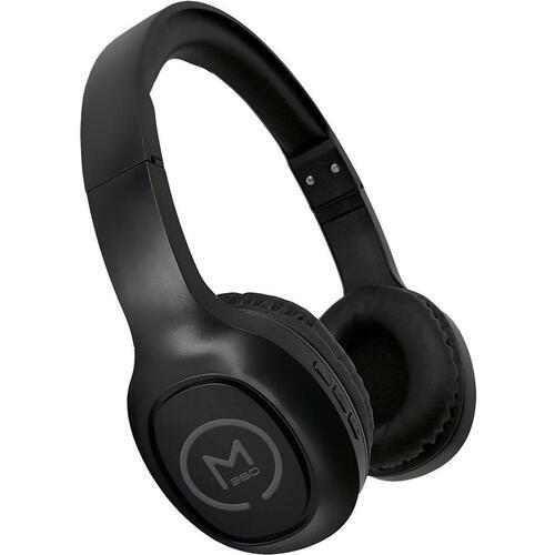 Morpheus 360 Tremors Wireless On-ear Headphones - Bluetooth 5.0 Headset With Microphone Stereo Wiredwireless 32 Ohm Black (HP4500B)