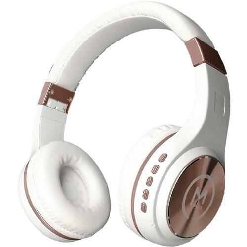 Morpheus 360 Serenity Wireless Over-the-ear Headphones, Bluetooth 5.0 Headset With Microphone Hifi Stereo Wiredwireless Whiterose Gold (HP5500R)