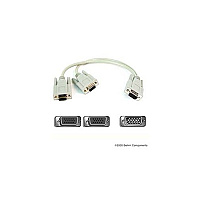 Belkin Display Splitter Hd15f/hd15m 1 Ft (F3G00601)