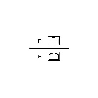 APC Rj45f/rj45f (47136WH)