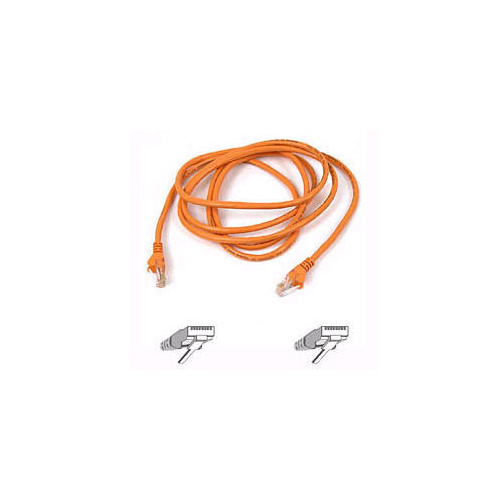 Belkin 3ft Cat5e Snagless Patch Cable Orange (A3L79103ORGS)