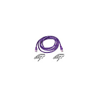 Belkin 7ft Cat5e Snagless Patch Cable Purple (A3L79107PURS)