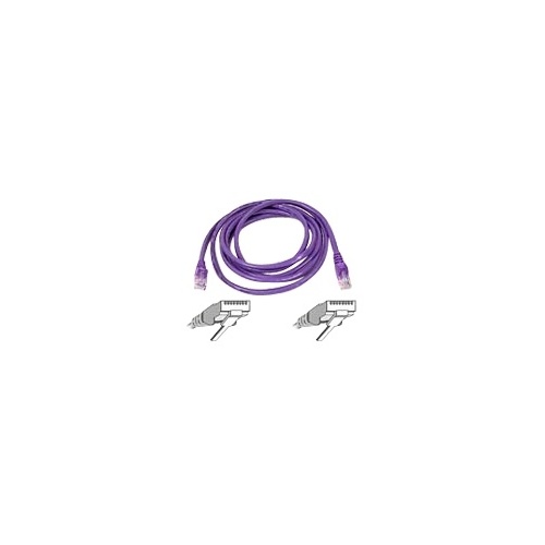 Belkin 7ft Cat5e Snagless Patch Cable Purple (A3L79107PURS)