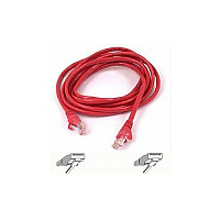 Belkin Lan Utp Cat 5e Patch Cable (A3L79107RED)